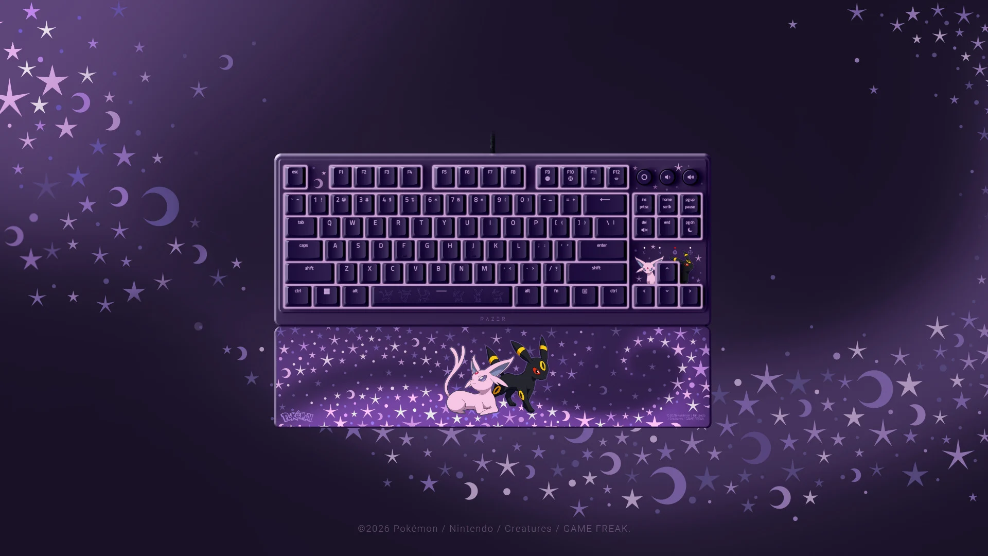 Razer x Pokémon: Le clavier